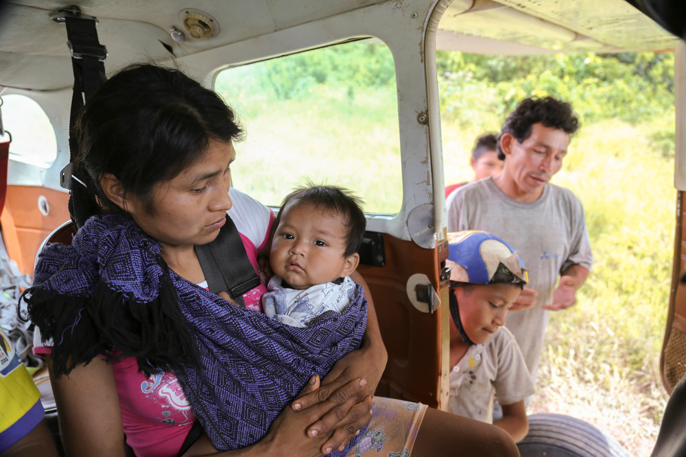 sick infant access to healthcare mother and child Mission Aviation Fellowship flight Ecuador