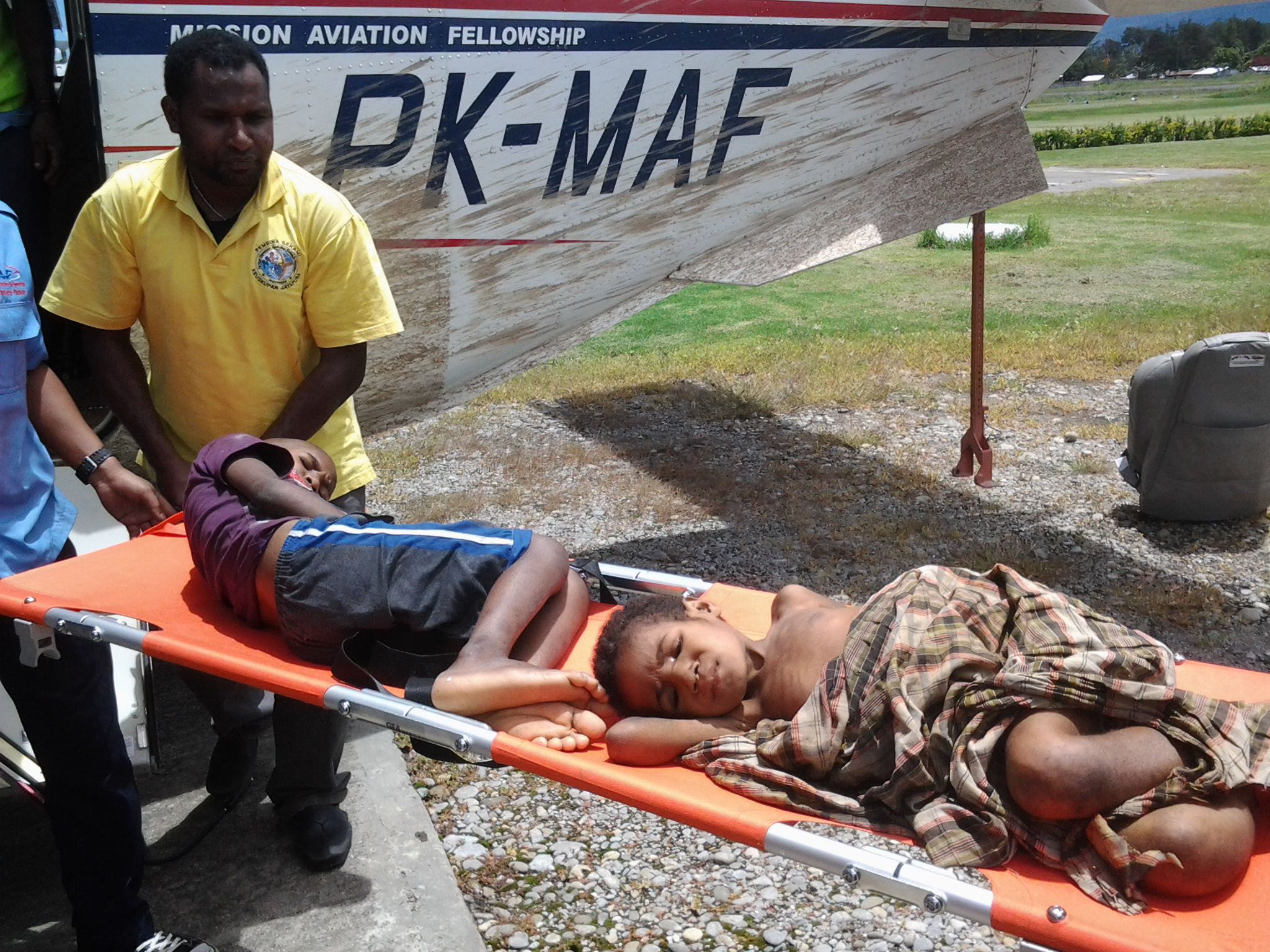 Please pray for Yona (bottom right) who is not out of the woods yet. Photo by Kees Jans.