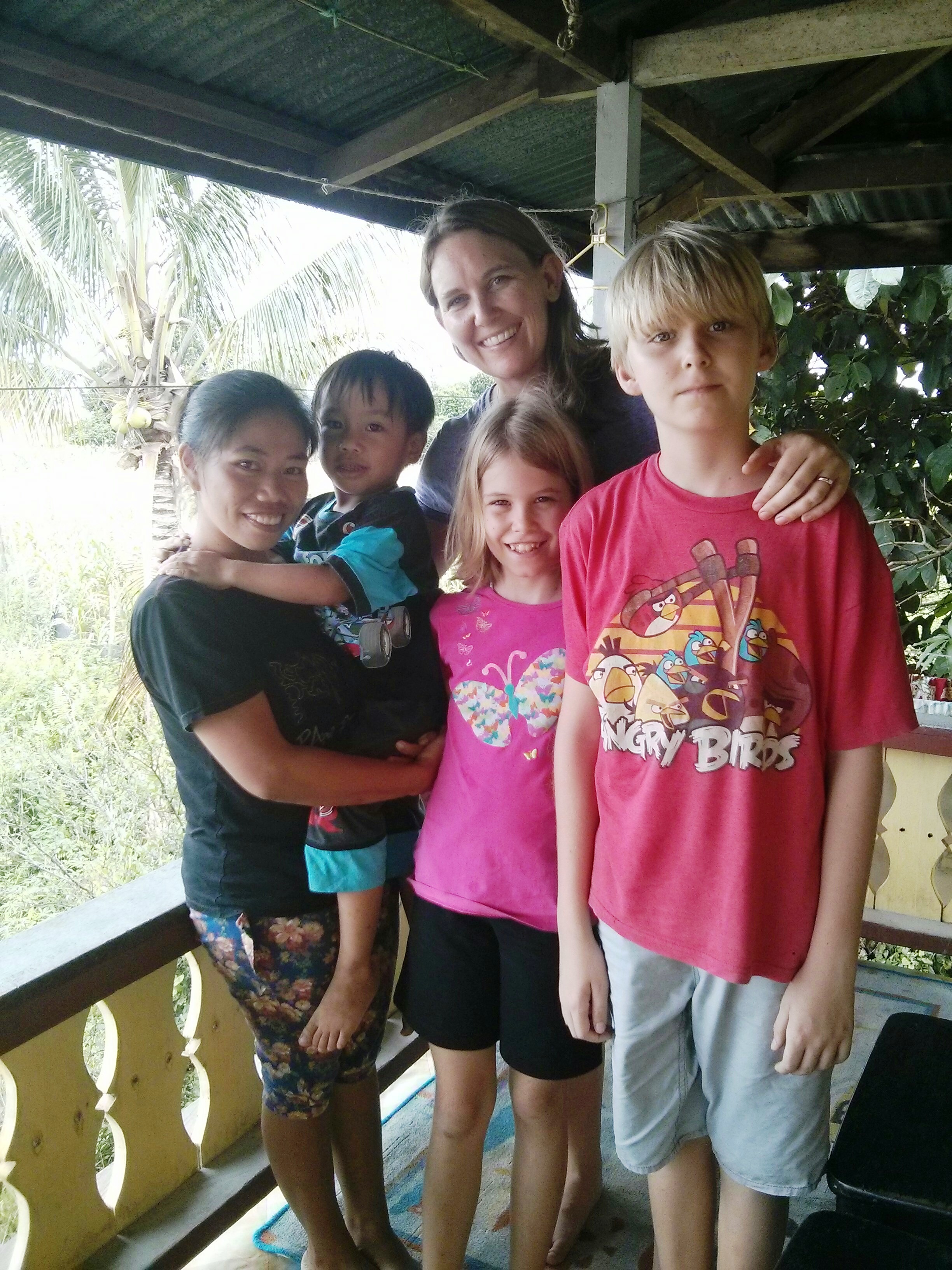 Holstens visiting Tarakan