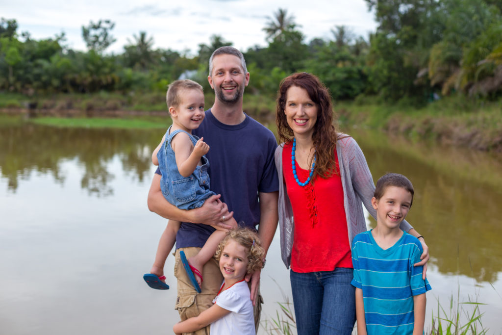 The Hopkins family, 2016.