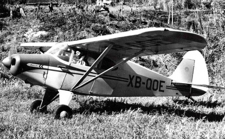 Piper AE-1 somewhere in Mexico. Photo credit: Jim Lomheim