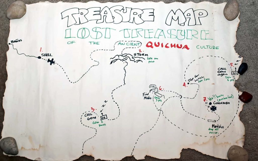 My checkout pilot, Gene Jordan (now MAF’s Vice President of Personnel) drew this map “ commemorating" my Molino adventure. God used his good cheer to relieve my anxiety.
